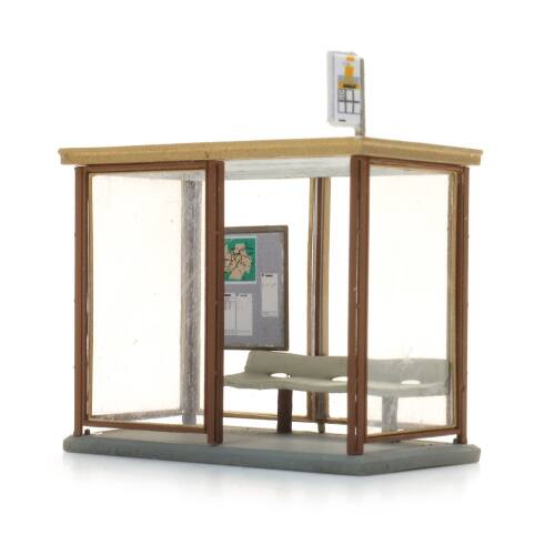 Artitec H0 387.695 Belgisch bushokje - Modeltreinshop