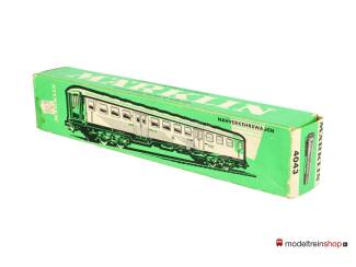 Marklin H0 4043 V03 Reizigersrijtuig 1.+ 2. Klasse (Silberling) AB4nb van de DB - Modeltreinshop