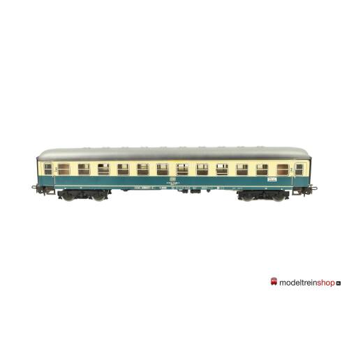 Marklin H0 4112 V02 Reizigersrijtuig 2. Klasse Büm 234 van de DB met verlichting - Modeltreinshop