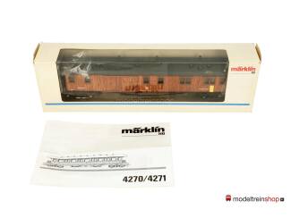 Marklin H0 4271 Bagagerijtuig DF 01 van de SJ - Modeltreinshop