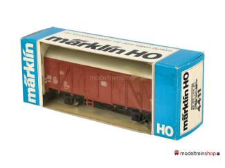 Marklin H0 4411 V02 Gesloten goederenwagen met sluitsein Grs-v 213 van de DB - Modeltreinshop