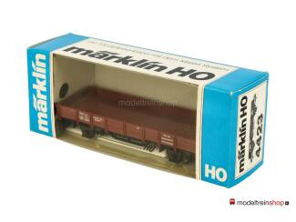 Marklin H0 4423 V08 Lageboodwagen Kklm 505 / X 05 der DB / DRG / DSB / NSB - Modeltreinshop