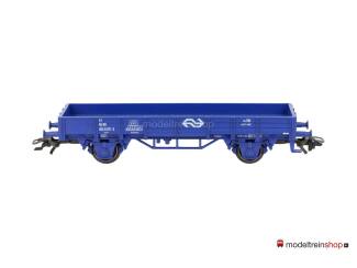 Marklin H0 4433 A2 Lageboordwagen Blauw Us 529 van de NS - Modeltreinshop
