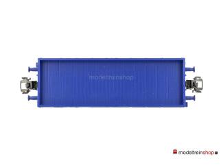 Marklin H0 4433 A2 Lageboordwagen Blauw Us 529 van de NS - Modeltreinshop