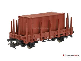 Marklin H0 4459 Rongenwagen Kls / X05 der DB met Container - Modeltreinshop