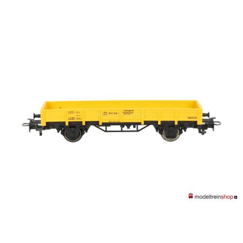 Marklin H0 4471 V12 Lageboordwagen geel kraanbeschermingswagen van de DB - Modeltreinshop