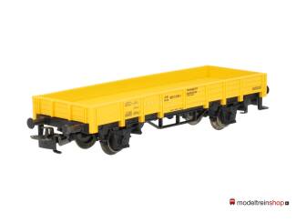 Marklin H0 4471 V12 Lageboordwagen geel kraanbeschermingswagen van de DB - Modeltreinshop