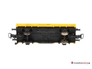 Marklin H0 4471 V12 Lageboordwagen geel kraanbeschermingswagen van de DB - Modeltreinshop