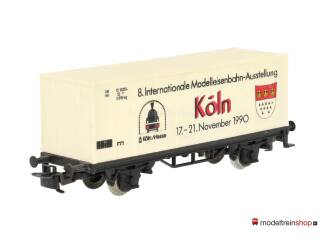 Marklin H0 4481 S5 - 90715 Container Car Koln/Messe - Modeltreinshop