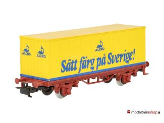 Marklin H0 4483 containerwagen "Sätt färg pa Sverige! BT 30 van de SJ - Modeltreinshop