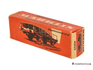 Marklin H0 4503 V01 Lage boord wagen DB - Modeltreinshop