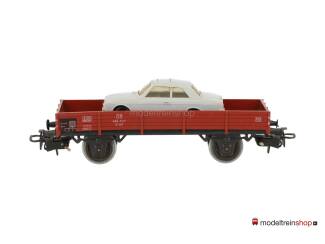 Marklin H0 4504 V05 Lageboordwagen Klms 440 van de DB beladen met auto Ford Taunus 17 M - Modeltreinshop