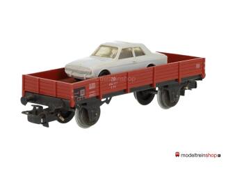 Marklin H0 4504 V05 Lageboordwagen Klms 440 van de DB beladen met auto Ford Taunus 17 M - Modeltreinshop