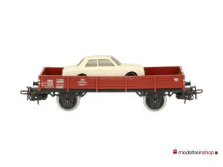 Marklin H0 4504 Lageboordwagen Klms 440 van de DB beladen met auto Ford Taunus 17 M - Modeltreinshop