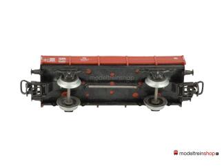 Marklin H0 4504 Lageboordwagen Klms 440 van de DB beladen met auto Ford Taunus 17 M - Modeltreinshop