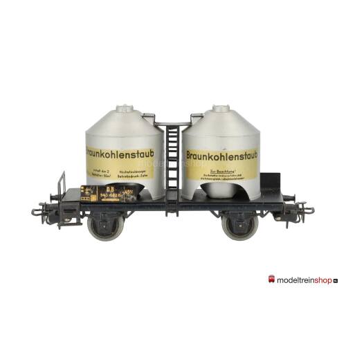 Marklin H0 4511 V03 Silo Wagen Braunkohlenstaub BT van de DB - Modeltreinshop