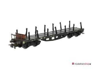Marklin H0 4516 Platte wagen met zijschotten SSka van de DB - Modeltreinshop
