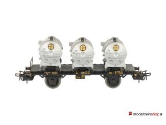 Marklin H0 4520 Container Wagen BTs 50 / BTmms 51 van de DB - Modeltreinshop