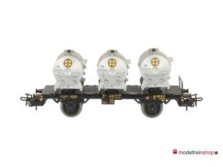 Marklin H0 4520 Container Wagen BTs 50 / BTmms 51 van de DB - Modeltreinshop