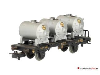 Marklin H0 4520 Container Wagen BTs 50 / BTmms 51 van de DB - Modeltreinshop