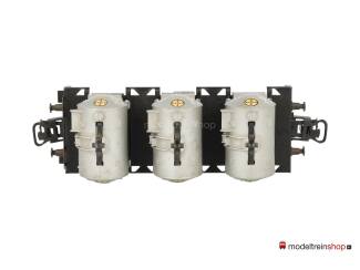 Marklin H0 4520 Container Wagen BTs 50 / BTmms 51 van de DB - Modeltreinshop