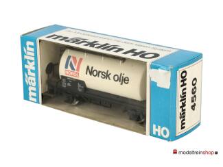 Marklin H0 4560 Ketelwagen Norsk Olje - Modeltreinshop
