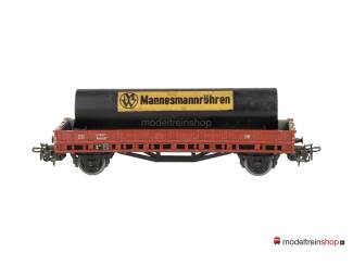 Marklin H0 4616 V02 Lageboordwagen Rmms 33 DB Mannesmannrohren - Modeltreinshop