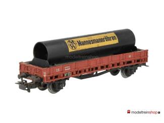 Marklin H0 4616 V02 Lageboordwagen Rmms 33 DB Mannesmannrohren - Modeltreinshop