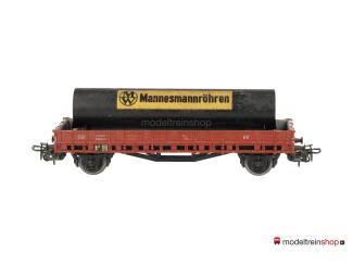Marklin H0 4616 V02 Lageboordwagen Rmms 33 DB Mannesmannrohren - Modeltreinshop