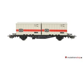 Marklin H0 4664 V01 Container wagen Typ Berlin / Lgjs 598 van de DB - Modeltreinshop
