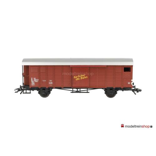 Marklin H0 4698 V2 Gesloten Goederenwagen met Remhuisje Hhk / J3 van de SBB - Modeltreinshop