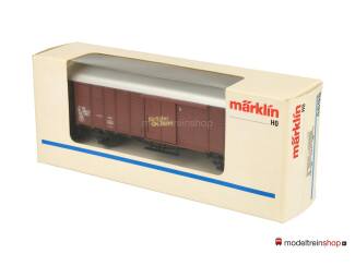 Marklin H0 4698 V2 Gesloten Goederenwagen met Remhuisje Hhk / J3 van de SBB - Modeltreinshop