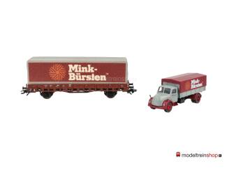 Marklin H0 48112 Museumwagen 2012 Mink-Bürsten van de DB - Modeltreinshop