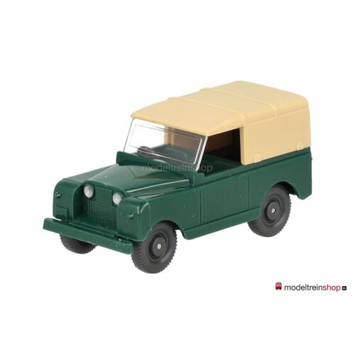 Wiking H0 10001 Land Rover Groen met creme dak - Modeltreinshop