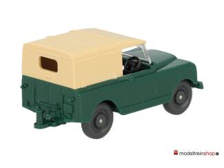 Wiking H0 10001 Land Rover Groen met creme dak - Modeltreinshop