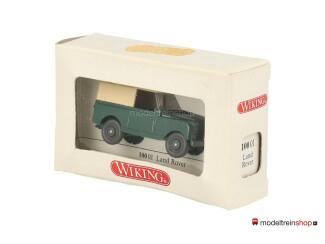 Wiking H0 10001 Land Rover Groen met creme dak - Modeltreinshop
