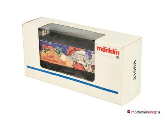 Marklin H0 31968 Gesloten goederenwagen met remhuisje Frohe Weihnachten 1993 Kerstwagen - Modeltreinshop