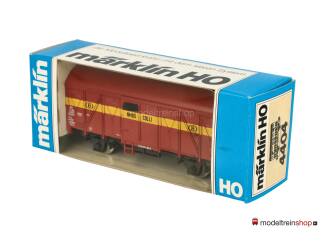 Marklin H0 4404 Gesloten goederenwagen Gkklms van de SNCB - Modeltreinshop