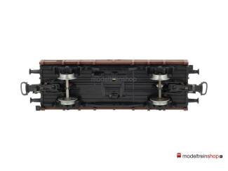 Marklin H0 4434 V1 Lageboordwagen met Mercedes Jeep - Modeltreinshop