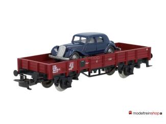 Marklin H0 4435 Lageboordwagen met Citroen 15 SIX Klmms 214 de SNCF - Modeltreinshop