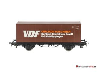 Marklin H0 4455 Container wagen VDF BT 30 van de DB - Modeltreinshop