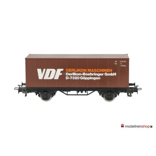 Marklin H0 4455 Container wagen VDF BT 30 van de DB - Modeltreinshop