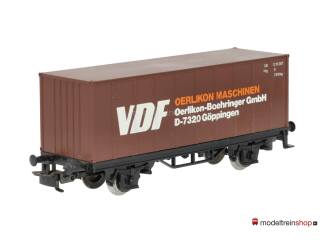 Marklin H0 4455 Container wagen VDF BT 30 van de DB - Modeltreinshop