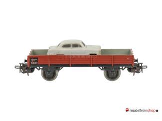 Marklin H0 4504 V02 Lageboordwagen X 05 van de DB beladen met auto Ford Taunus 12 M - Modeltreinshop