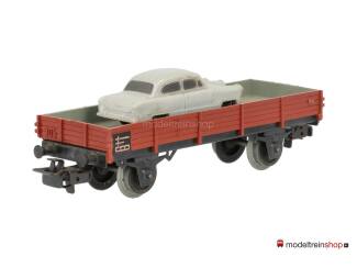 Marklin H0 4504 V02 Lageboordwagen X 05 van de DB beladen met auto Ford Taunus 12 M - Modeltreinshop