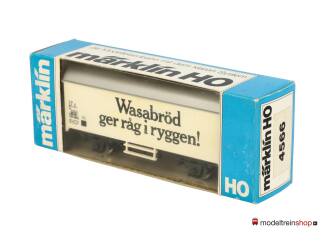 Marklin H0 4566 V03 Koelwagen - gesloten goederenwagen Wasabröd - Modeltreinshop