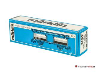 Marklin H0 4612 V06 Autotransportwagen Laaes 541 van de DB - Modeltreinshop