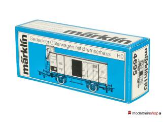 Marklin H0 4695 V01 Gesloten goederenwagen met remhuisje G 10 van de DRG - Modeltreinshop