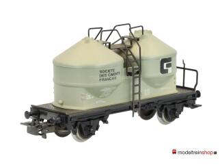 Marklin H0 4763 Silo Wagen SOCIETE DES CIMENTS FRANCAIS Uc van de SNCF - Modeltreinshop