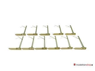 Marklin M rail H0 7009 V3 Aansluit Bovenleiding mast 11 stuks - Modeltreinshop